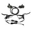 Ebike 4 Piston Hydraulic disc Brake Sets Four Piston Caliper Hydraulic Disc Brake for Bafang mid Drive or Other Kits (for 2-pin SM Plug) view 2