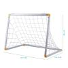 Full Size Football Soccer Net, Lightweight Portable Sports Replacement Soccer Goal Post Net for Kids Junior Sports Match Training(12X6FT) view 4