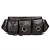 XARONF Leather Fanny Pack for Women and Men, with Adjustable Strap of Belt Waist Pack for Daily LifeTravelling Running, Hiking view 1