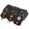 XARONF Leather Fanny Pack for Women and Men, with Adjustable Strap of Belt Waist Pack for Daily LifeTravelling Running, Hiking view 3