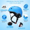 Kingdder 4 Pack Kids Helmets Cpsc Certified Toddler Bike Helmet Ages 3-8 Adjustable Children Training Headwear for Boys Girls Skateboard Bicycle Scooter Cycling Riding Sports(Multicolor) view 3