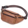 XARONF Leather Running Fanny Pack, with Adjustable Strap of Sport Waist Pack for Women Or Men, Running, Traveling, Cycling (Color : B) view 1