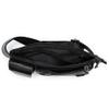 XARONF Leather Fanny Packs for Women Men, Fashionable Black Fanny Pack Crossbody Bags, Adjustable Hip Pack Bum Bag for Travel Hiking Running view 4