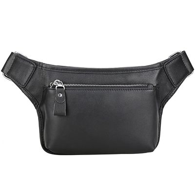 XARONF Men's Leather Fanny Pack Waist Bags, Belt Bag Crossbody Hip Purse Fashion Fanny Packs for Men