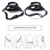 XARONF Leather Running Fanny Pack, with Adjustable Strap of Sport Waist Pack for Women Or Men, Running, Traveling, Cycling (Color : White) view 3