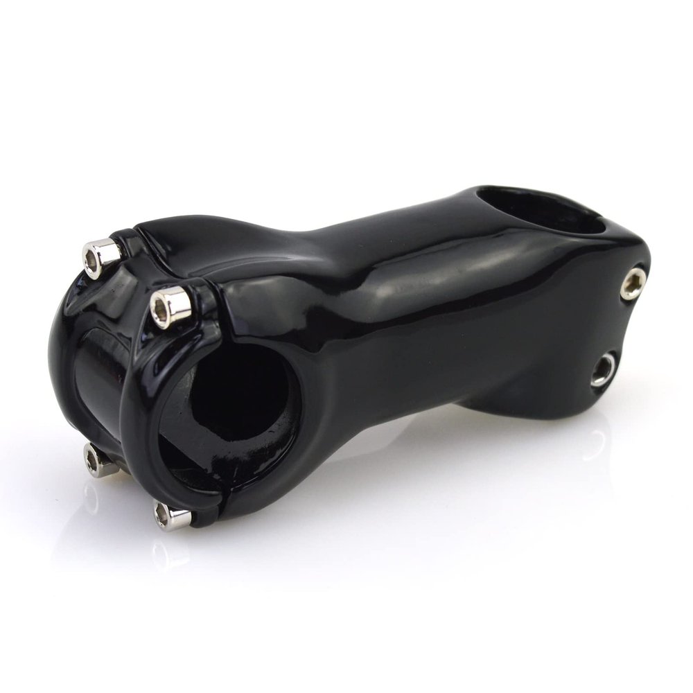 Caduceus Full Carbon Fiber Bicycle Stems T700 6/ 17Road Bike MTB Handlebar Stem 28.6/31.8MM (ST-060) (Clear UD 17, 90)