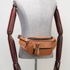 XARONF Fanny Pack, Outdoor Travel Leather Fanny Pack, Leather Waist Bag, Suitable for Outdoor Mountaineering, Travel, Camping, Cycling, Running, Etc. (Color : B) view 3