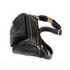 XARONF Fanny Packs for Women and Men, Leather Fashionable Fanny Pack with Adjustable Strap, Casual Bum Hip Bags for Travel Running Hiking Cycling, Brown view 3