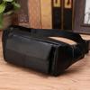 XARONF Leather Fanny Packs for Women Men, Fashionable Fanny Pack Crossbody Bags for Girls Boys, Adjustable Hip Pack Bum Bag for Travel Hiking Running (Color : Brown) view 3