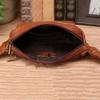 XARONF Leather Fanny Packs for Women Men, Fashionable Fanny Pack Crossbody Bags for Girls Boys, Adjustable Hip Pack Bum Bag for Travel Hiking Running (Color : Brown) view 4