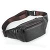 XARONF Leather Fanny Pack for Women and Men, with Adjustable Strap of Belt Waist Pack for Daily LifeTravelling Running, Hiking (Color : Coffee) view 1
