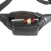 XARONF Leather Fanny Pack for Women and Men, with Adjustable Strap of Belt Waist Pack for Daily LifeTravelling Running, Hiking (Color : Coffee) view 3