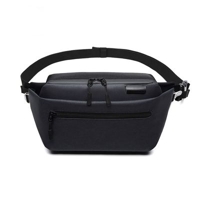 XARONF Fanny Pack for Women Men - Fashionable Sport Waist Pack Bag Travel Hiking Running Hip Bum Bag for Outdoors (Color : Black)