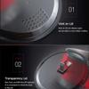 Camping cookware Camping Cookware 1.4L/2L Mountain Camping Picnic Kitchenware Pot Field Supplies Hot Pot Energy Saving Pot Portable Light Heat Pot (Size : 2L) view 4