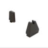 AMERIGLO Optic Compatible Sight Set for Glock - 9XL Tall Black Serrated .500" Front, Flat Black .600" Rear view 1