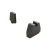AMERIGLO Optic Compatible Sight Set for Glock - 7XL Tall Black Serrated .450" Front, Flat Black .554" Rear view 1