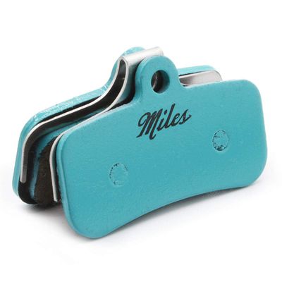 Miles Racing - Disc Brake Pads - Organic - SHIMANO New Saint from 2009 BR-M810, Zee BR-M640, BR-MT520, Deore BR-MT420, Deore BR-MT6120, Saint BR-M810, Saint BR-M820, SLX BR-M7120 (MI-ORG-25)