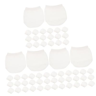 Healifty 3sets Invisible Socks for Women Breathable Half Socks Split Toe Moisture Wicking One Size Fits Most 10pairs*3
