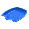 Era 30-inch T-Rex Saucer Sled  1 Rider Kids' Novelty Saucer for Year-Round Fun on Sand and Grass Hills, Blue view 1
