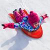 Era 46-inch Torpedo Adventurer Sled with Open Back  1-2 Rider Plastic Toboggan, Red view 4