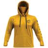 Fishing Shirts for Men,UPF50 Hooded Long Sleeve with Gaiter, Sun Protection Dry Fit Apparel, Cooling Moisture Wicking with Face Mask, Fishing Clothes for Men - Salmon (X-Small, Yellow) view 1