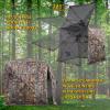 FUNHORUN Hunting Blind 270/360 Degree See Through Ground Blind with Carrying Bag, 2/3/4 Person Pop Up Camouflage Tent Portable Concealed Shelter view 3