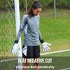 ONEKEEPER C-TEC Aqua  No Finger Spines  Cold and Wet Weather with Thin Neoprene Backhand  Pro Goalie Gloves, 3.5mm Aqua Latex, Negative Cut, Sizes 8-12 (Size 8) view 4