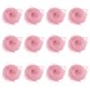 Andux 12Pcs Colorfast Dance Scarves Square Scarf Movement Juggling Play Scarves for Kindergarten Children 24 by 24 Inches WDSJ-02 (Light Pink) view 1