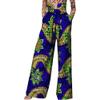 African Pants for Women Ankara Print Long Pants with Sashes High Waist Plus Size 6XL 620 view 1