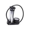 Mini Foot Pump Inflator for Bike Tire High-Pressure Floor Pump Barometer Universal USA and French Valves Lightweight and Portable view 1