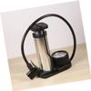 Mini Foot Pump Inflator for Bike Tire High-Pressure Floor Pump Barometer Universal USA and French Valves Lightweight and Portable view 4
