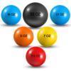 Hungdao 6 Pcs Weighted Plyo Training Balls Variable Plyo Weighted Balls Practice Weighted Baseball Weighted Ball Set for Throwing Pitching Power Improving Accessories, 6 Colors (3.5 to 32 Oz) view 1