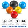 Hungdao 6 Pcs Weighted Plyo Training Balls Variable Plyo Weighted Balls Practice Weighted Baseball Weighted Ball Set for Throwing Pitching Power Improving Accessories, 6 Colors (3.5 to 32 Oz) view 4