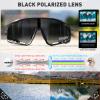KAPVOE Polarized Cycling Glasses for Men Women Mountain Bike Sunglasses MTB Glasses TR90 Sport Sunglasses UV400 Protection Biking Bicycle Riding Running Triathlon Baseball Golf Cycle Red view 3