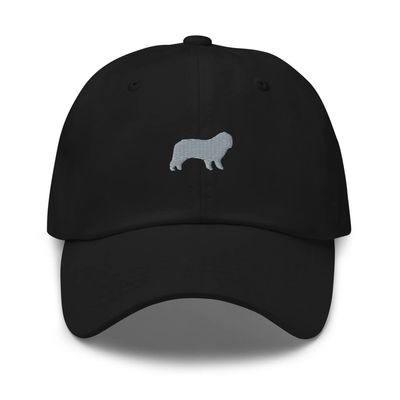 Sapsali hat, Embroidered Unisex Baseball hat, Sapsali Gifts, Dog mom dad hat. Black