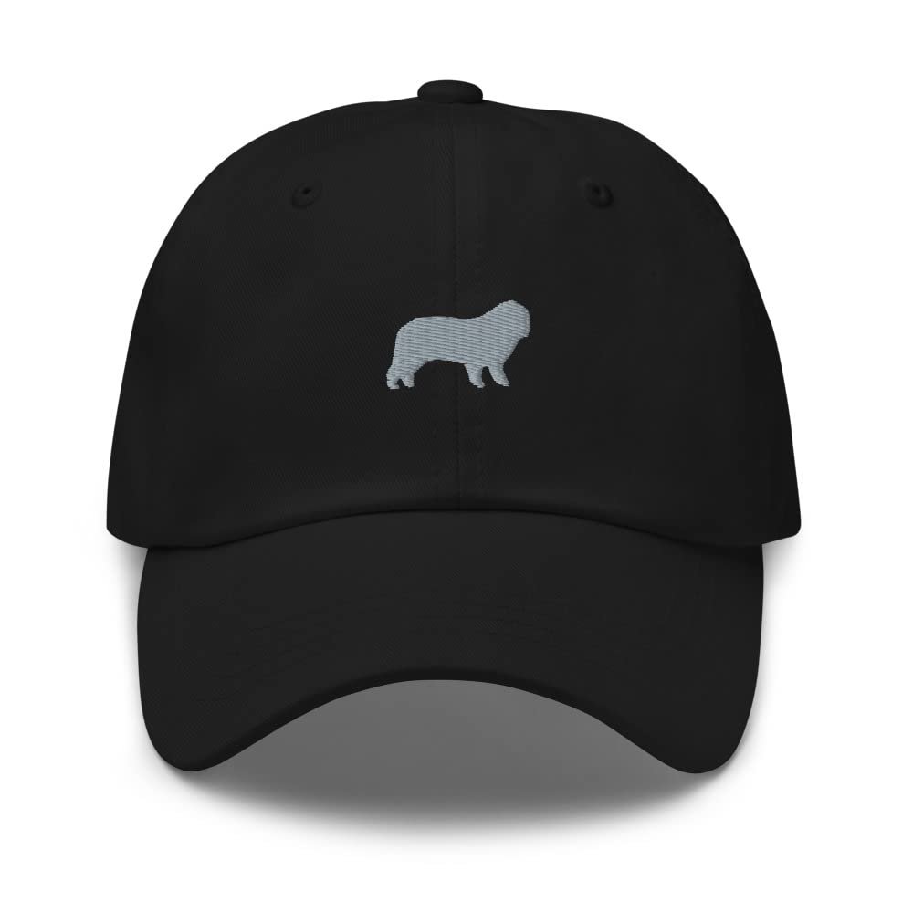 Sapsali hat, Embroidered Unisex Baseball hat, Sapsali Gifts, Dog mom dad hat. Black