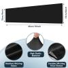 Crowye 8 Pieces Plus Size Full Arm Sleeves UV Sun Tattoo Arm Sleeve Cooling Arm Compression Covers Tattoo Cover Up for Women Men (Black, Beige) view 3