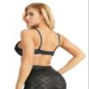 Kvysinly Women's Sparkle Belly Dance Costume Bra Top Sequin Rave Dance Crop Tops Party Club Wear Black Small view 4