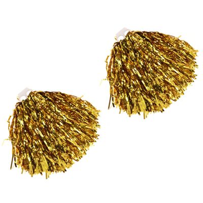 BESPORTBLE 1 Pair Poms Cheer Youth Pom Poms Sports Cheerleading Handheld Cheerleader Cheer Leader Hand Flowers Flash