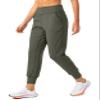 Soothfeel Women's Joggers with Zipper Pockets High Waisted Athletic Workout Yoga Pants Joggers for Women Army Green view 1