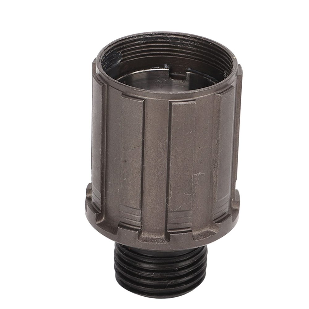 Bike Freehub Body, Flower Drum Tower Base, Black Chromo Molybdenum Steel, Lightweight, Portable for Bike Parts, Mountain Bike
