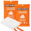 SecuCaptain Emergency Fire Blanket for Home Kitchen - 2 Pack 40"x40" Flame Suppression Fiberglass Fire Blankets for House Camping Car Office Warehouse Survival Safety view 1