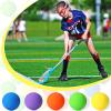 Sosation 50 Pack Lacrosse Ball Bulk 2.5 Inch Soft Rubber Motivational Stress Relief Massage Balls Myofascial Release Tools Muscle Knot Remover(Bright Color) view 4