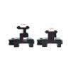 HAIYANG Adjusterable Optics Mounts Picatinny Riser Mount, 13 Slots QD Adjustable Height Riser Mount for Red Dot Sight Scopes and Optics view 3