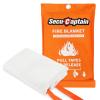 SecuCaptain Emergency Fire Blanket for Home and Kitchen - 40"x40" Flame Suppression Fiberglass Fire Blankets for House Camping Car Office Warehouse Survival Safety view 1