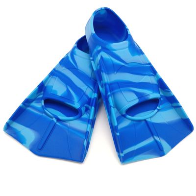 Swimming Training Fins,Kids Swim Fins,Comfortable Swimming Flippers Suitable for Children,Beginners,Girls,Boys,Adults (XXXS, 2Z-BlueBlue)