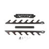 GUIIYLGG Sword Holder Katana Wall Mount - 6 Tier Samurai Sword Display Rack Wand Wakizashi Tanto Wall Hanger Sword Rack Sword Stand Display view 3