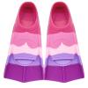 Swimming Training Fins,Kids Swim Fins,Comfortable Swimming Flippers Suitable for Children,Beginners,Girls,Boys,Adults (S, 2C-Rosered) view 2