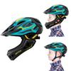 ONTYZZ Kids Bicycle Helmet Kids Adjustable Safety Full Face Helmet Lightweight Toddler Mountain Full Bike Helmet for Skating Cycling Scooter for Youth Child Boys Girls Ages Blue-Yellow/M view 1