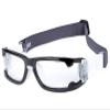 WIRUN Professional Sports Goggles Dribbling Protective Safety Eyewear Basketball Glasses for Adult Men Youth with Adjustable (Black) view 1